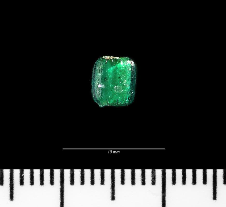 Roman glass polygonal bead