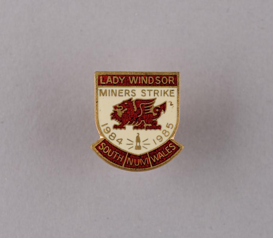 Lady Windsor Colliery, badge