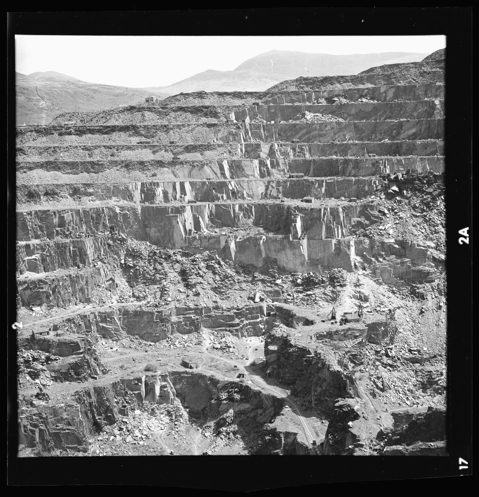 Penrhyn Quarry, film negative