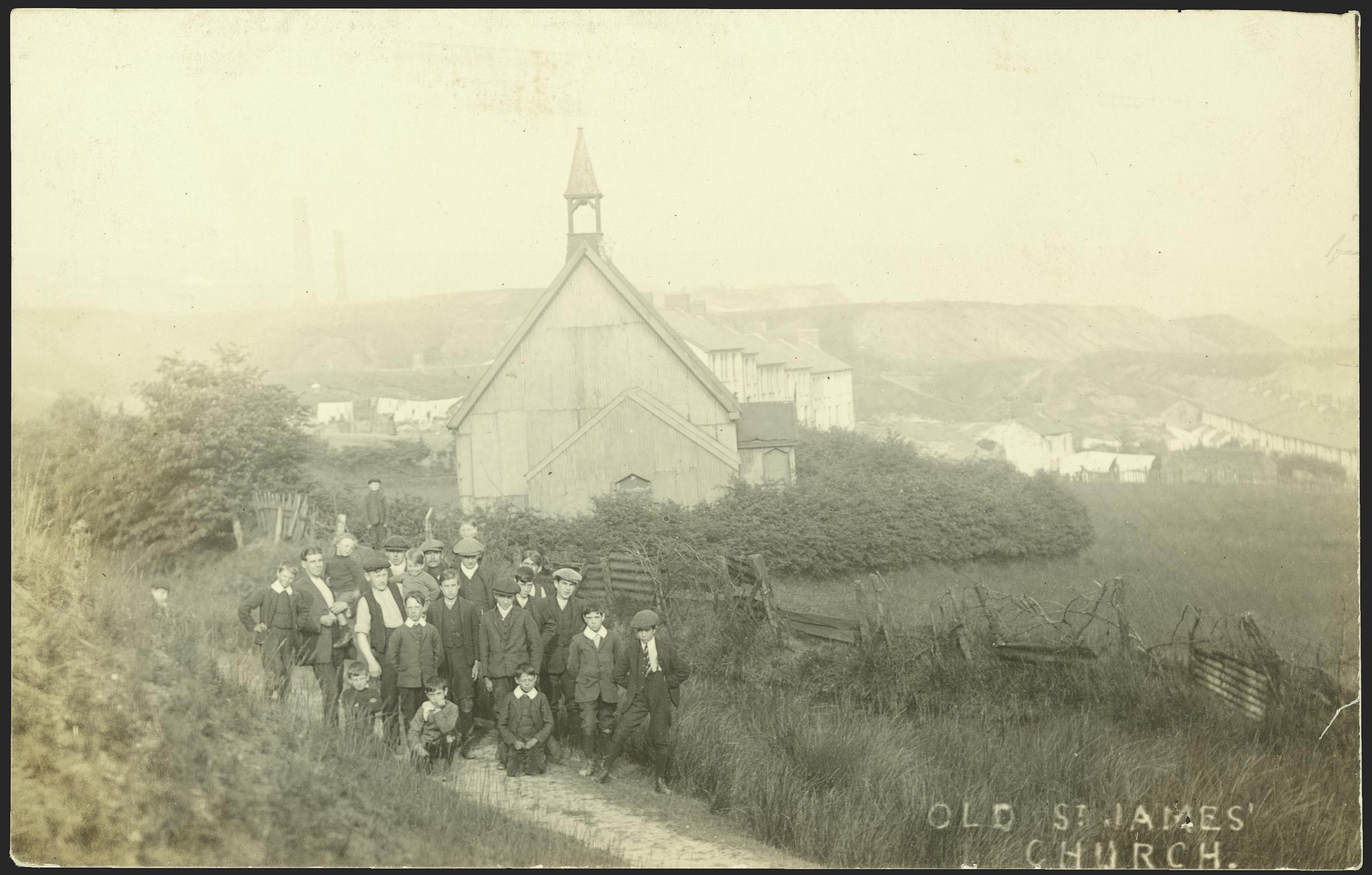 Old St. James' Church (postcard)