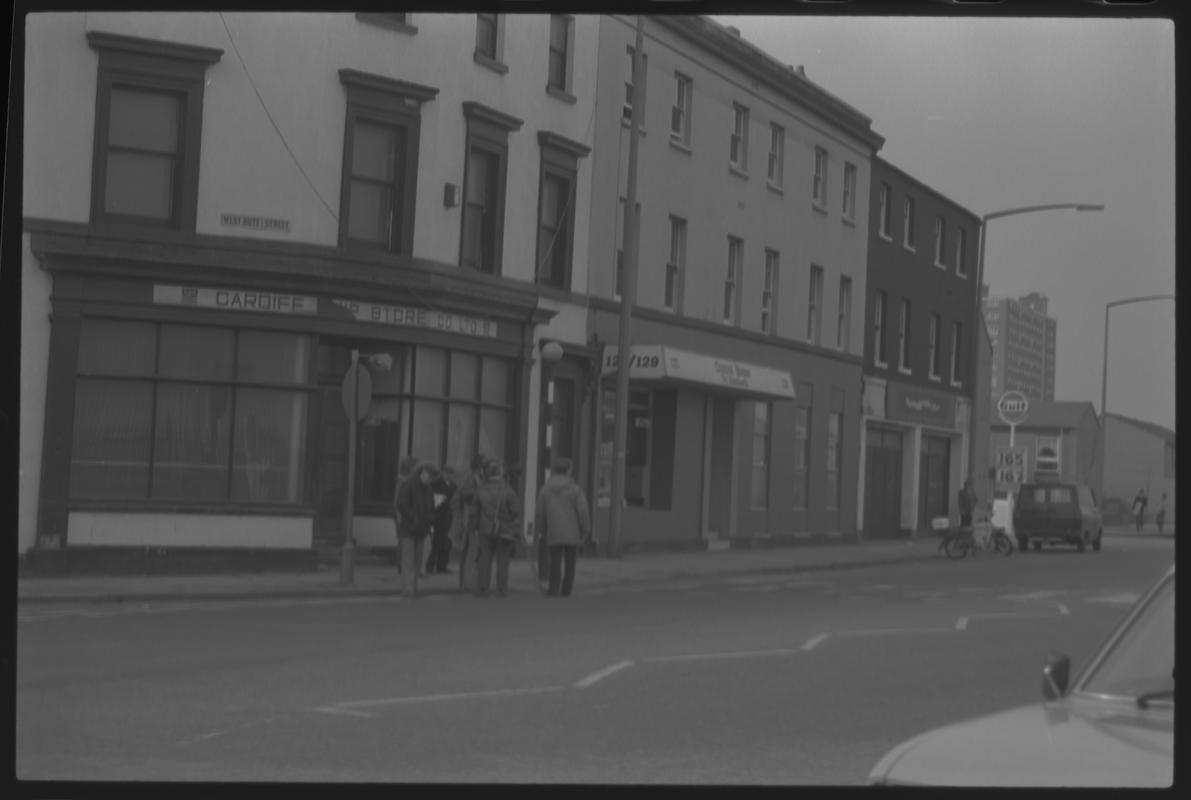 Cardiff Ship Stores, Bute Street. This later became part of the Welsh Industrial Maritime Museum (W.I.M.M.).