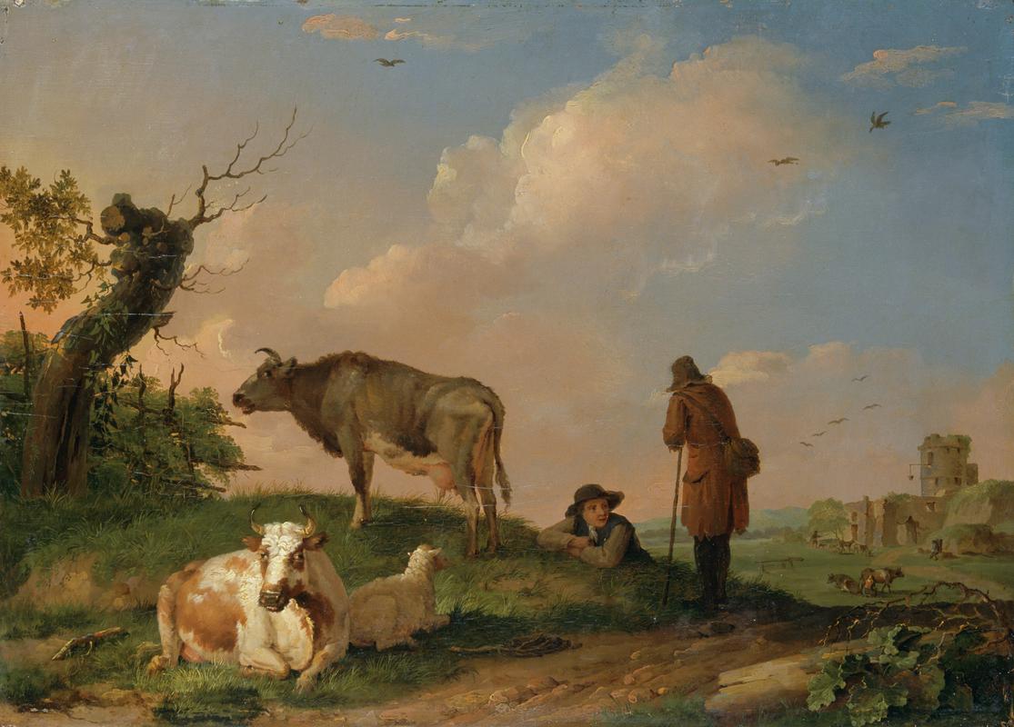 Landscape with cattle