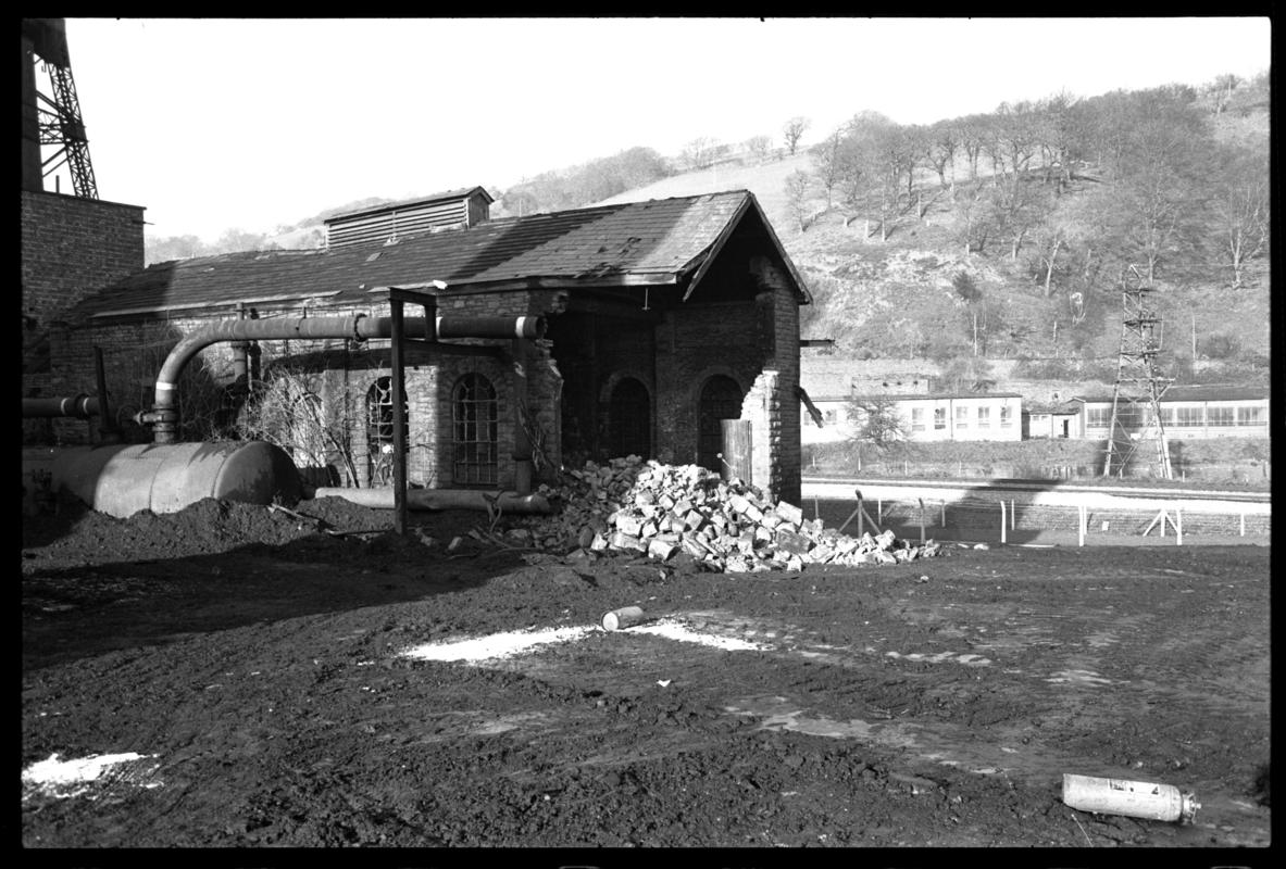 Colliery buildings at Lewis Merthyr Colliery