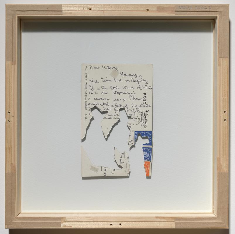 Postcard series III - Figures in a landscape