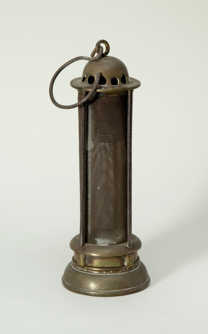 Stephenson flame safety lamp