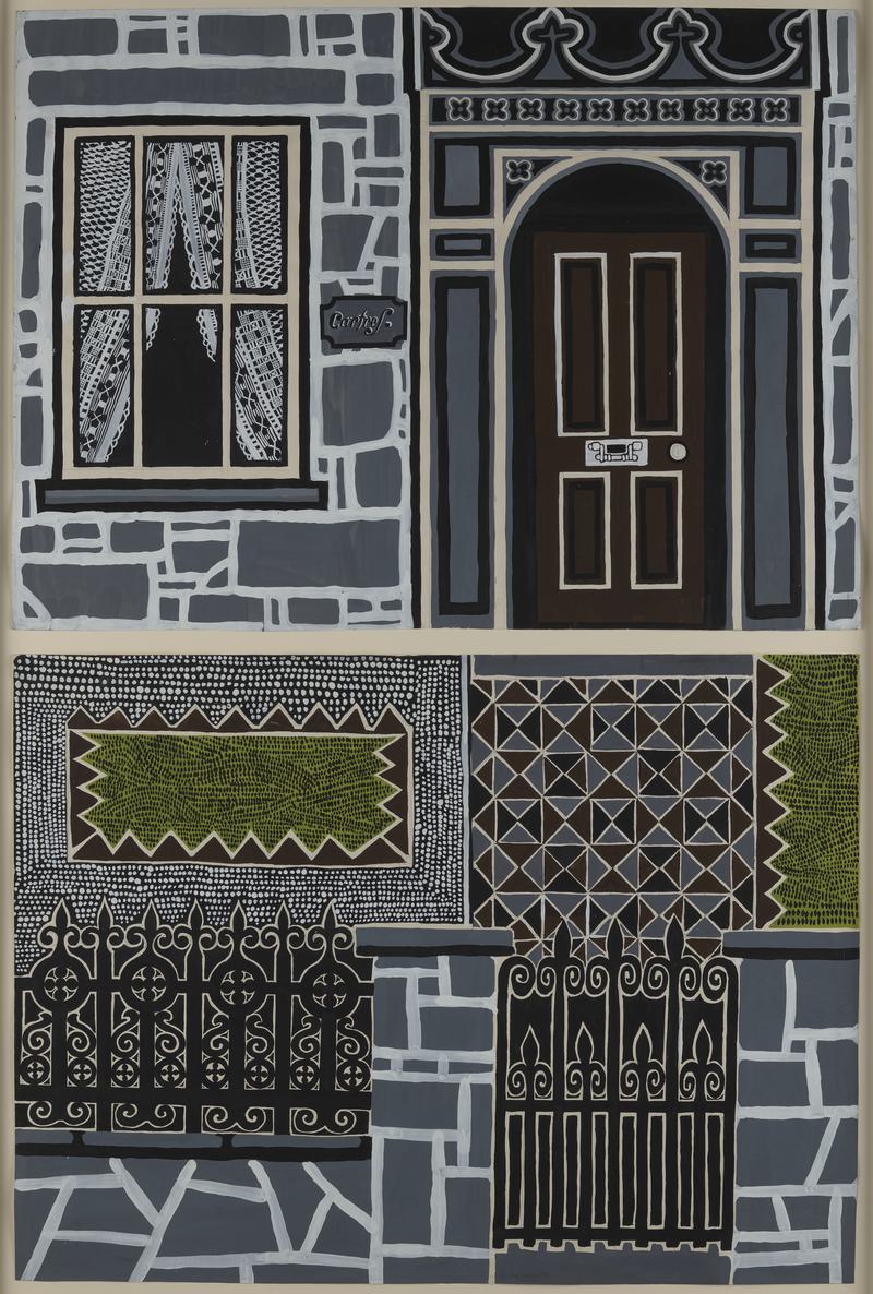 House (Design for a poster print)