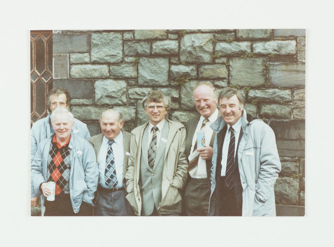 Dinorwig slate quarry reunion, showing former employees of the Dinorwig Quarry Workshops who worked there during the 1950s and 60s