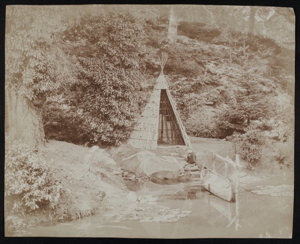 Penllergare, lake, photograph