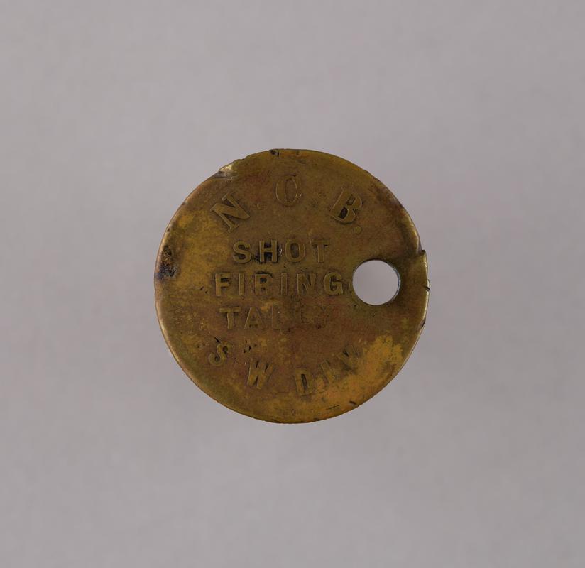 Shotfiring tally/check