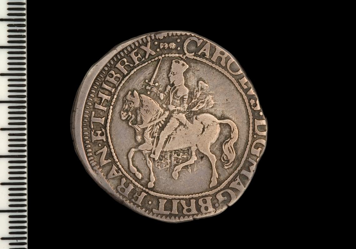 Charles I, half crown (Chester)