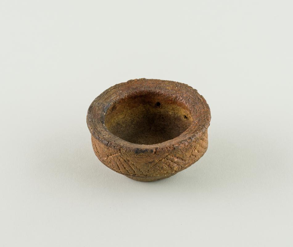 Early Bronze Age pottery miniature vessel