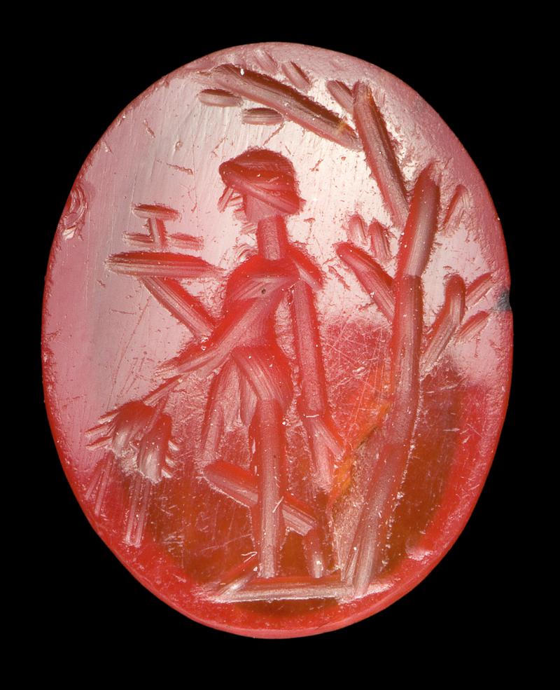 Roman intaglio (Bonus Eventus)