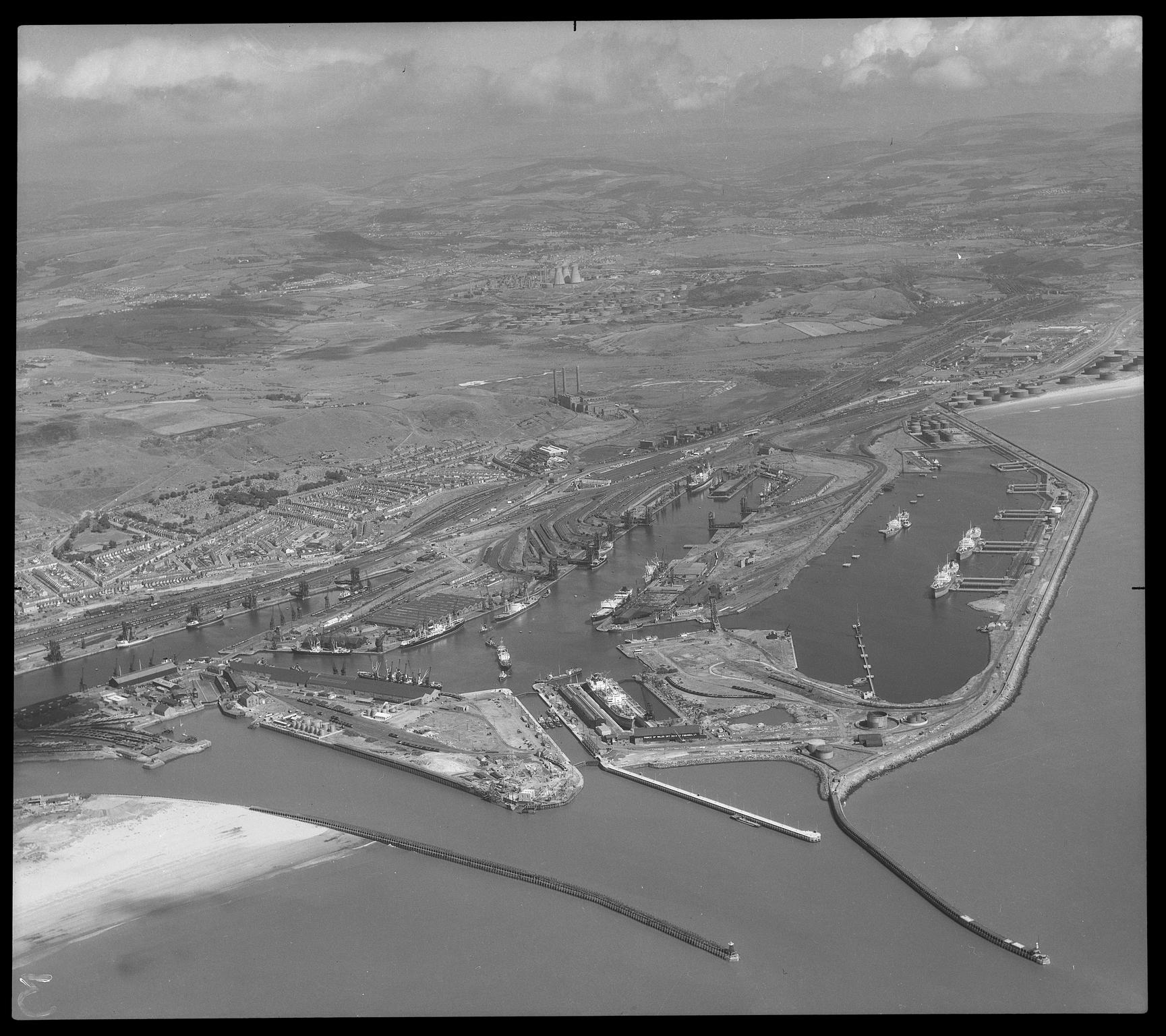 Swansea Docks, negative