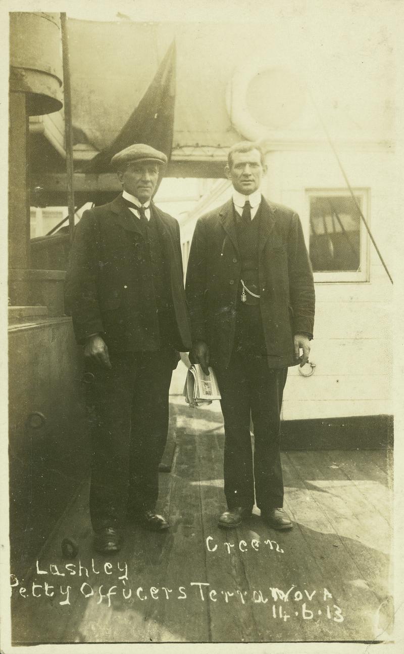 P.O's Lashley & Green aboard the TERRA NOVA