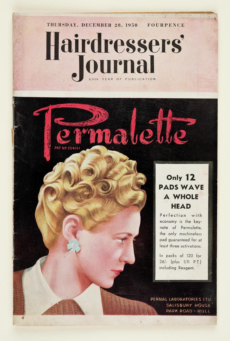 Hairdressing journal - front cover