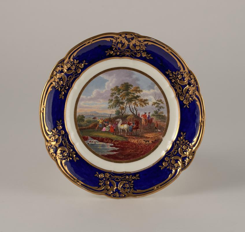plate, c. 1818-1825