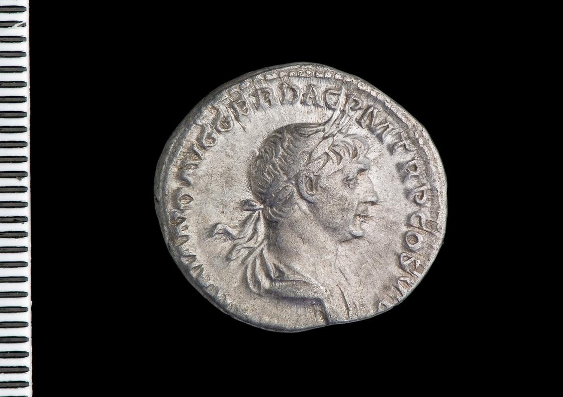 silver denarius (obv.)