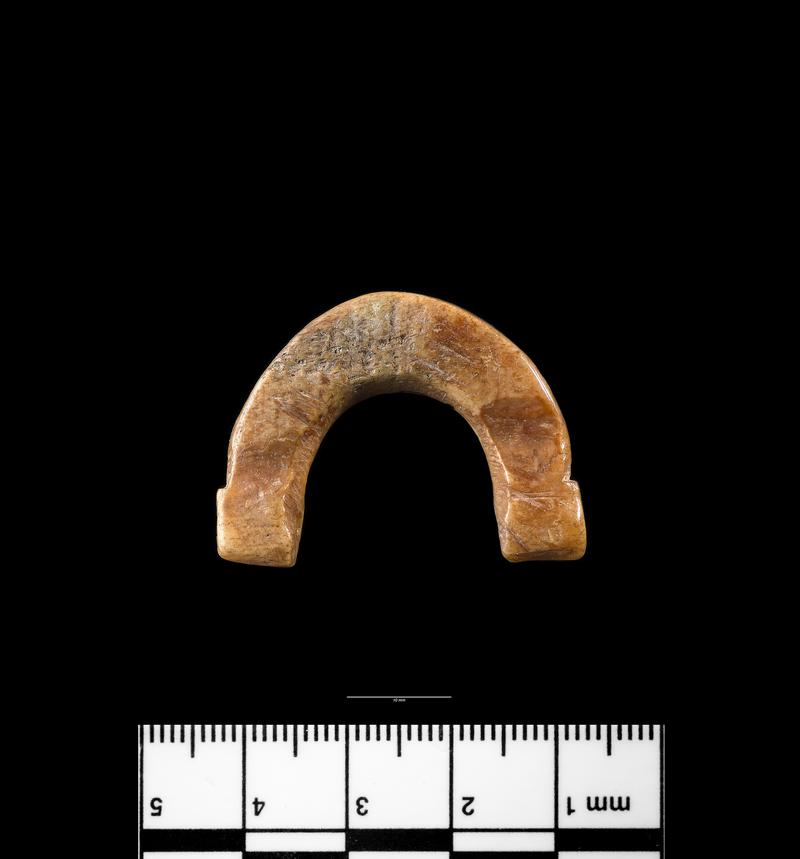 Roman bone buckle