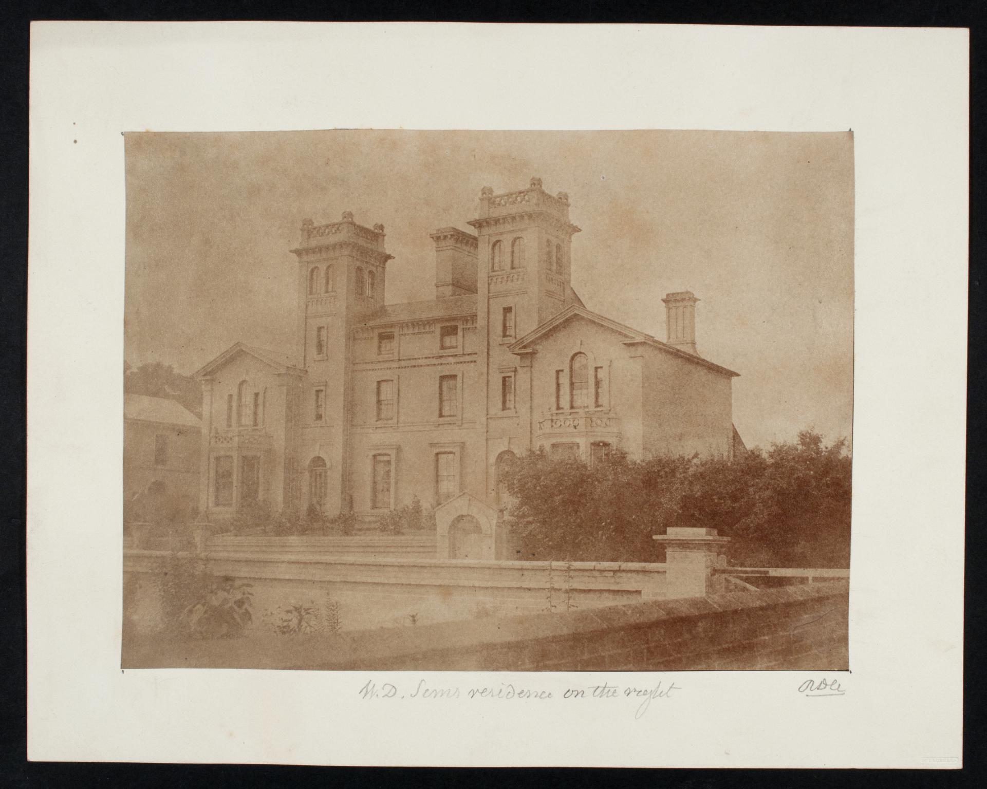 W.D. Simms residence, photograph