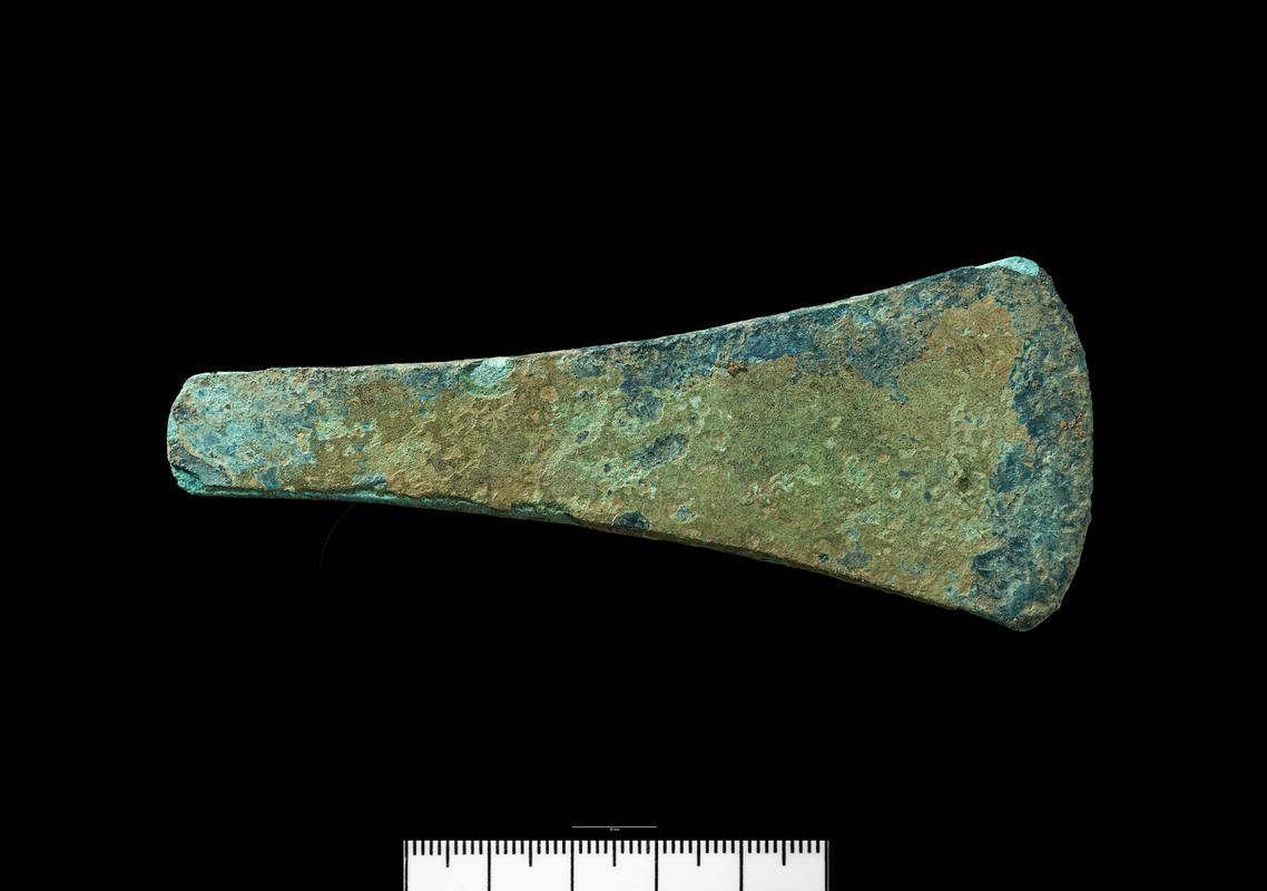 bronze flat axe and axe-chisel (2)