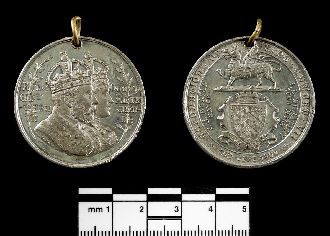 Coronation of King Edward VII 26 June 1902, medal