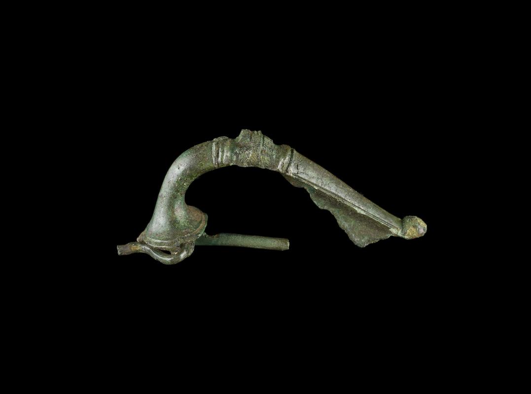 Roman copper alloy Trumpet brooch
