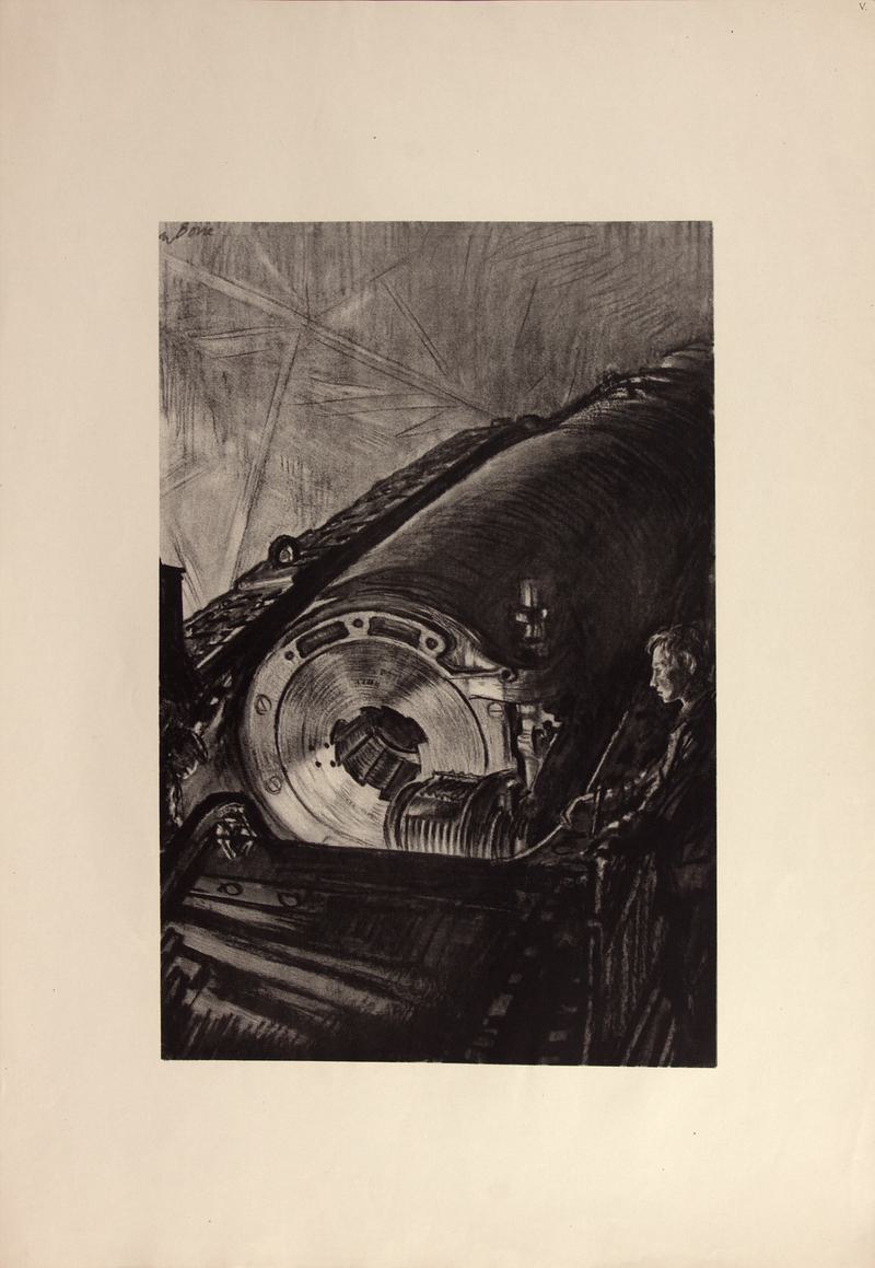 Night Work on the Breech of a Great Gun