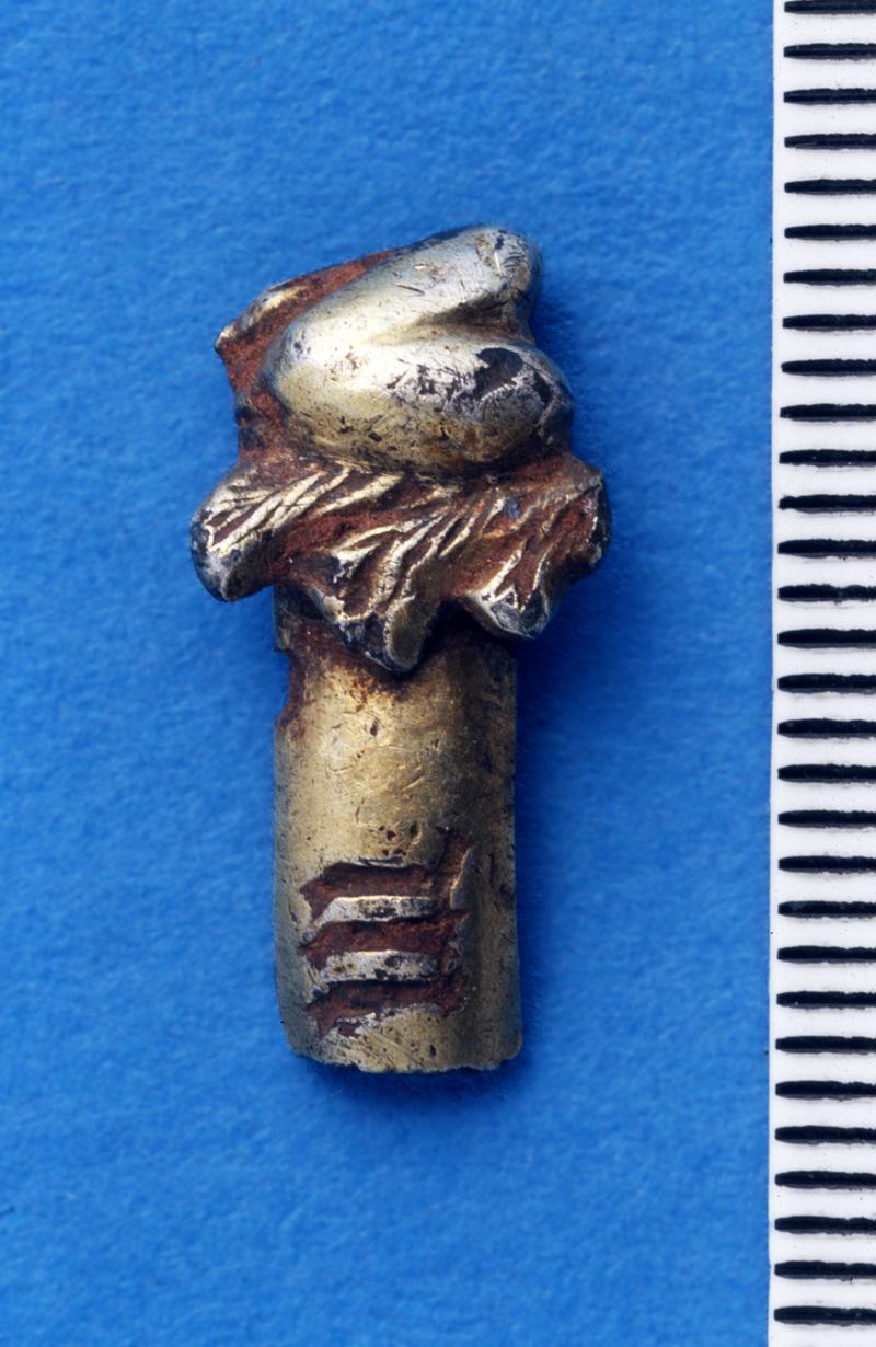 Medieval silver finger ring
