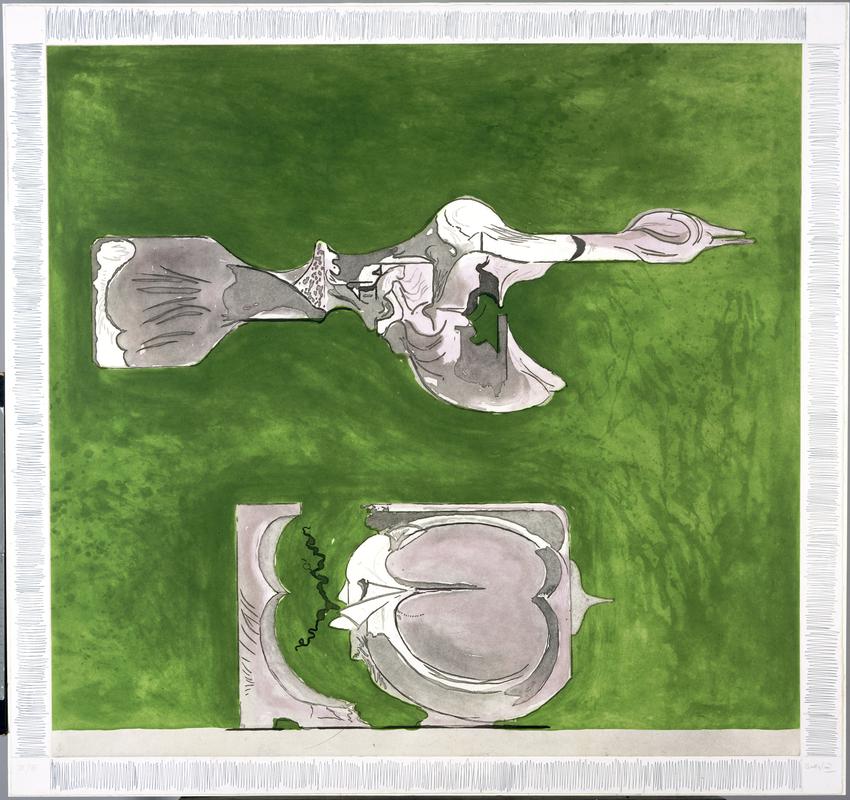 Flying Form and Broken Stone