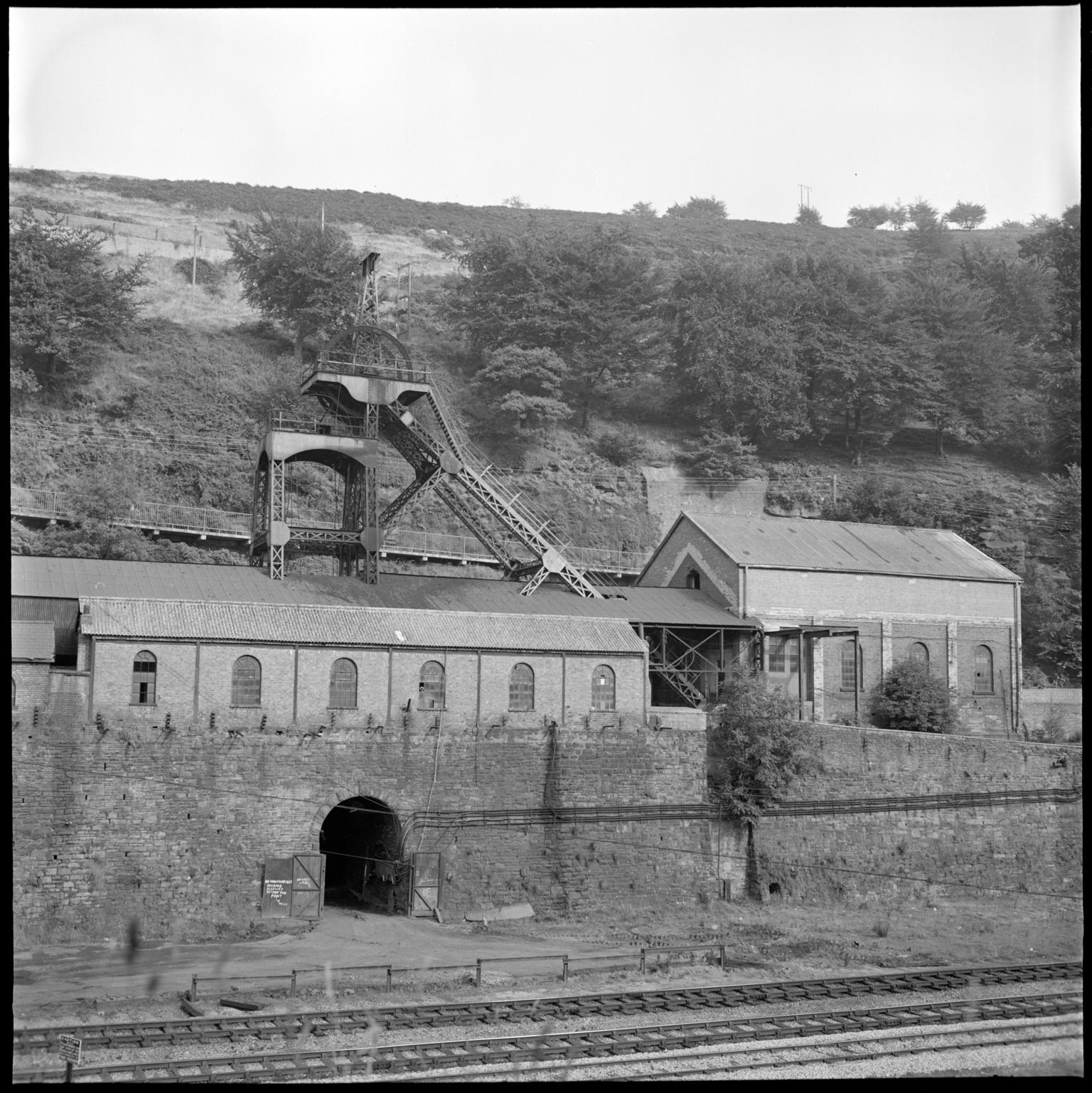Llanhilleth Colliery, film negative