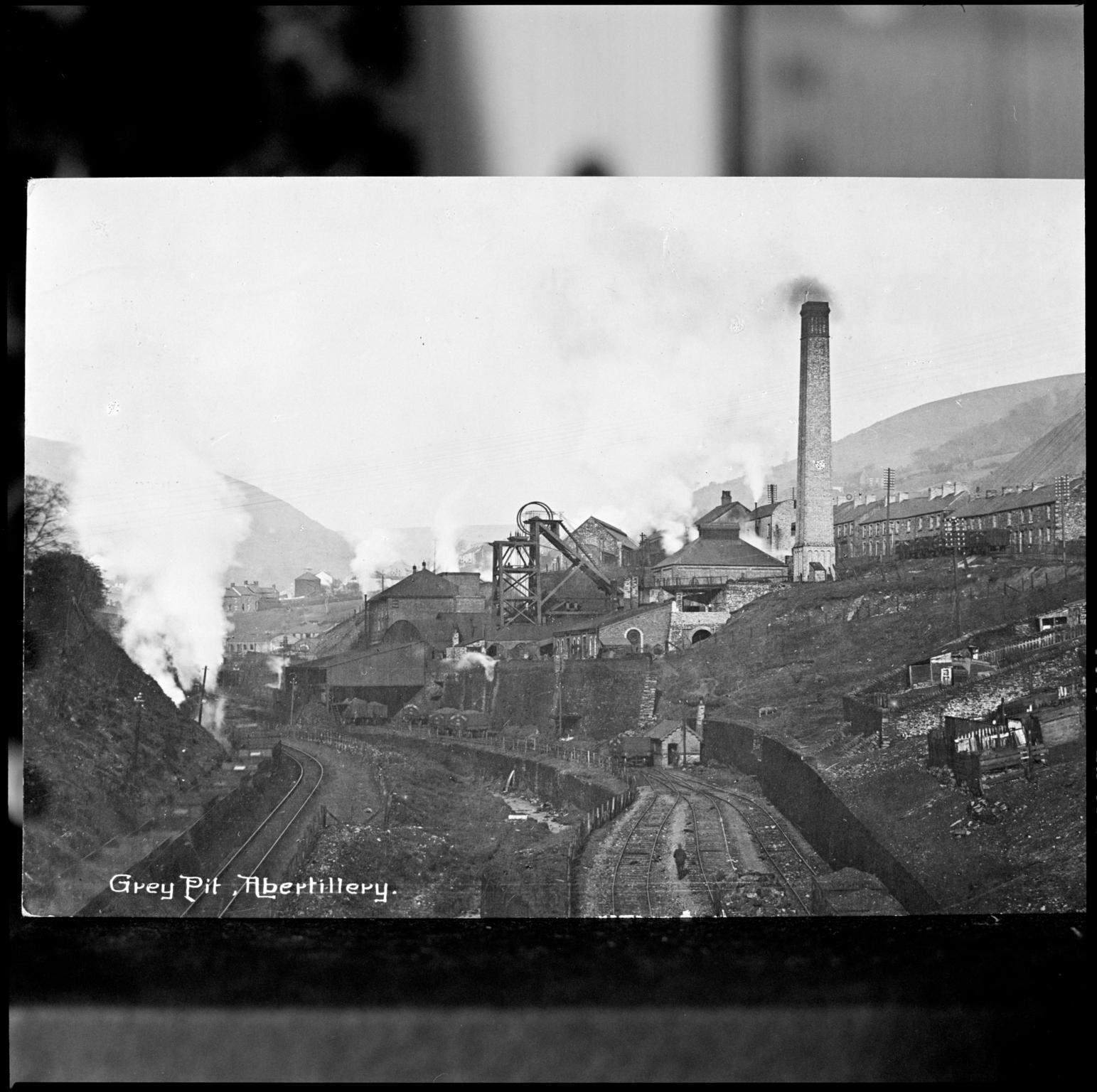 Gray Colliery, film negative