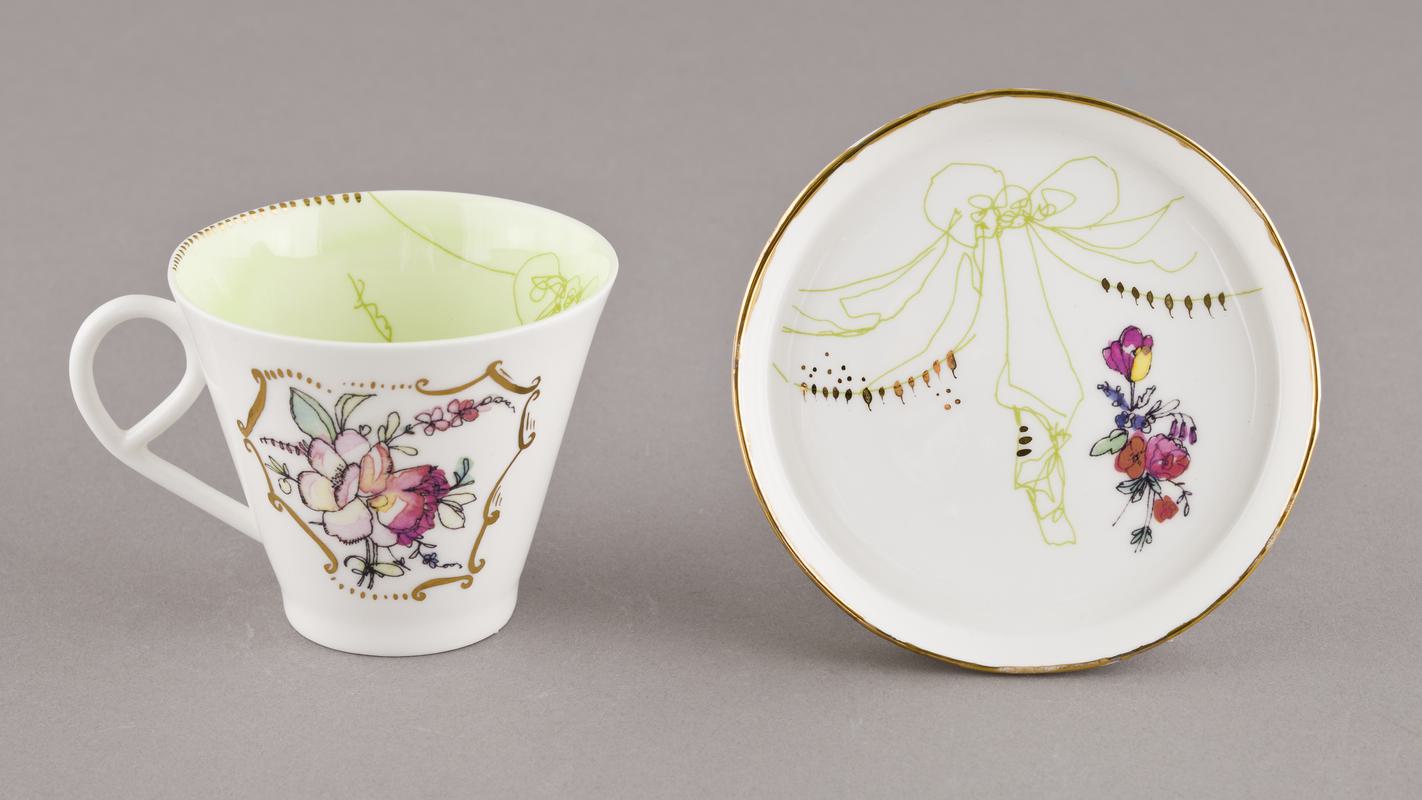 Cup and saucer