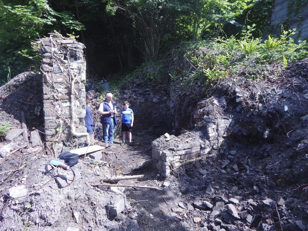 Stradey ironworks, photograph