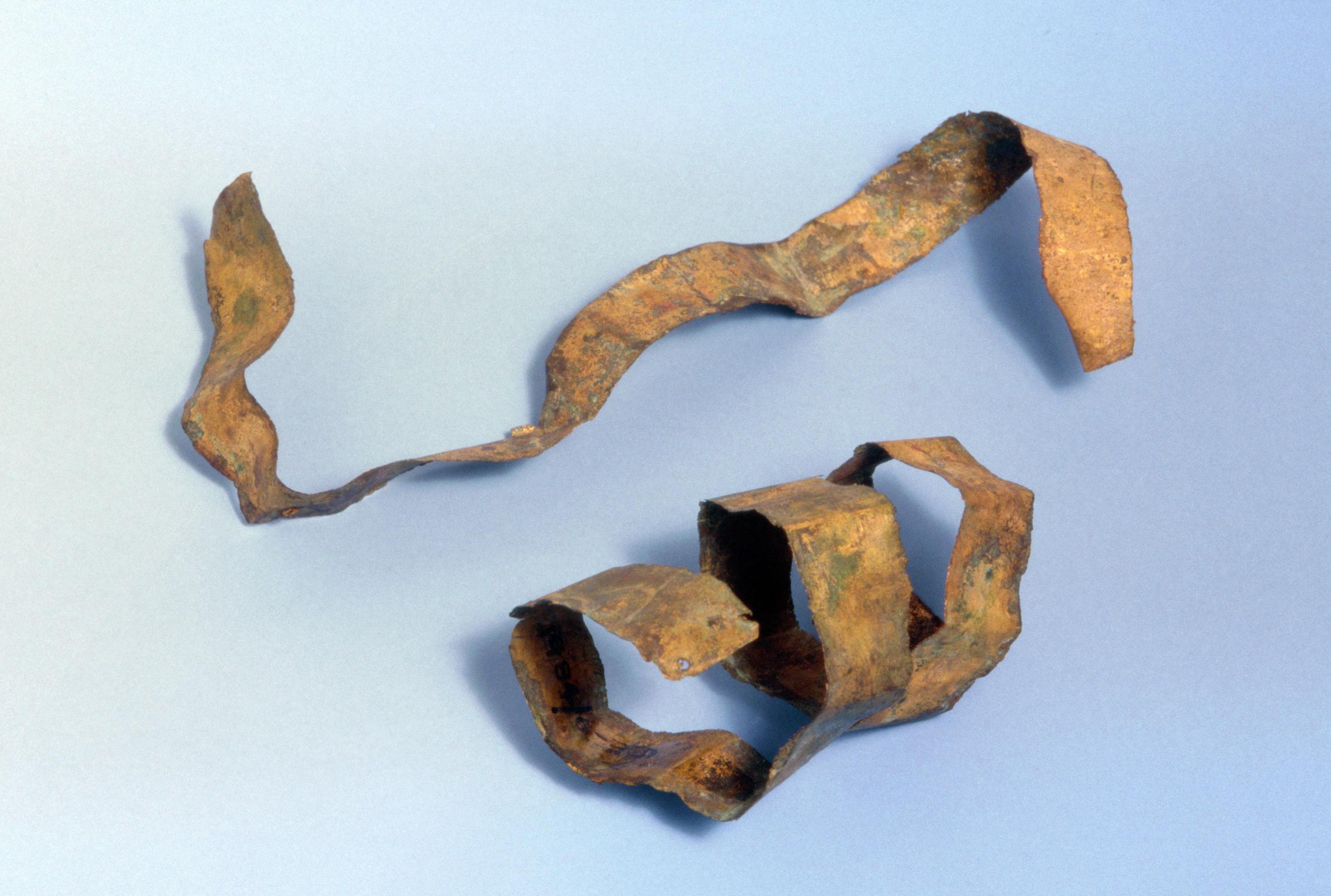 sceptre bindings from Llyn Cerrig Bach