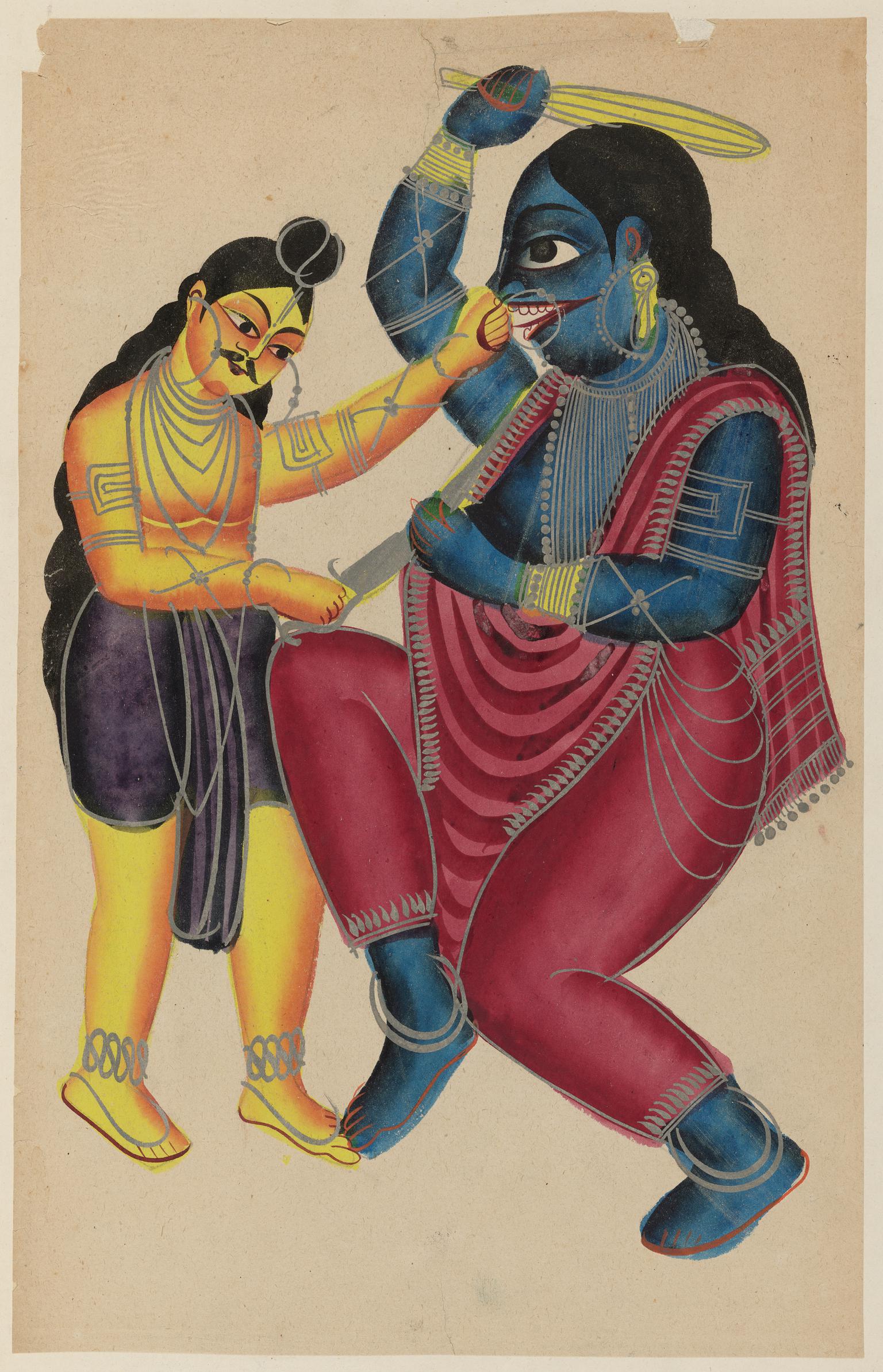 Lakshmana mutilates Surpanakha