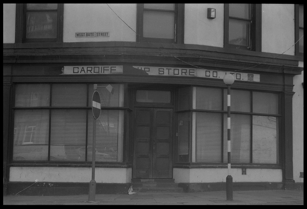 Cardiff Ship Stores, 126 Bute Street. Formally part of the Welsh Industrial Maritime Museum.