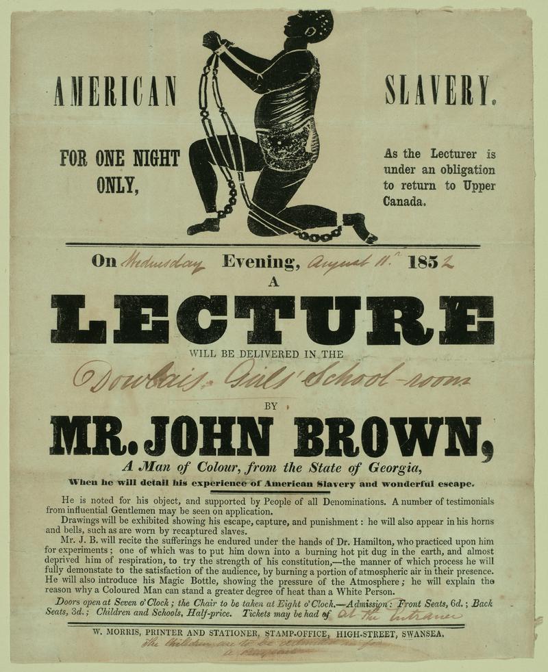 American Slavery lecture