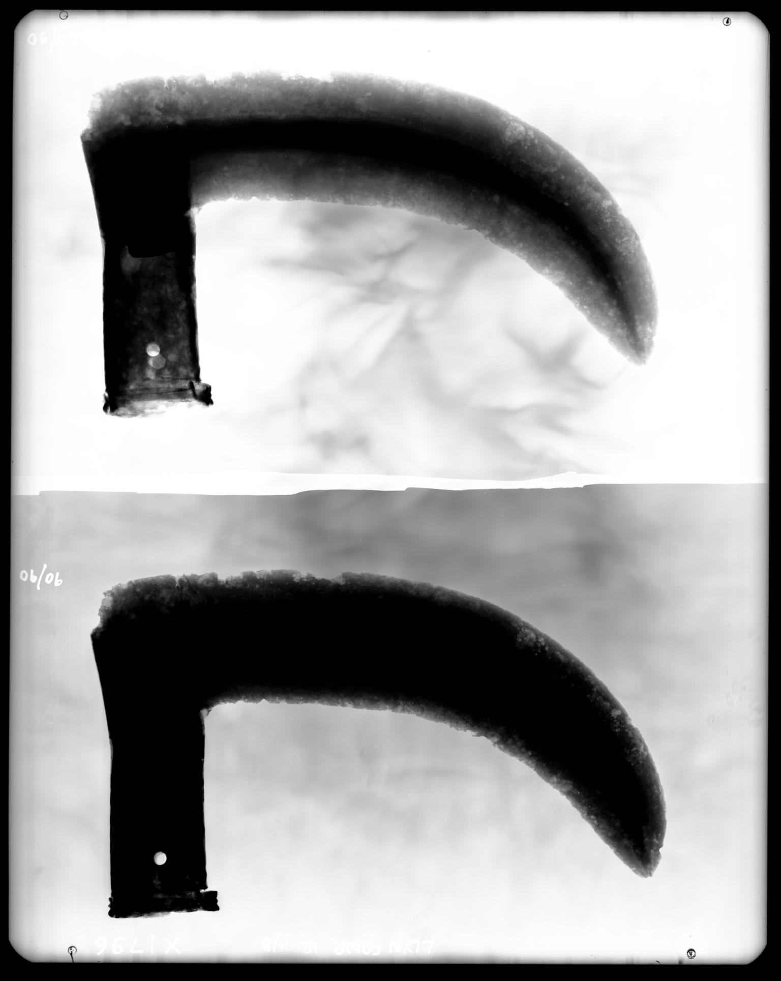 Late Bronze Age / Early Iron Age iron sickle