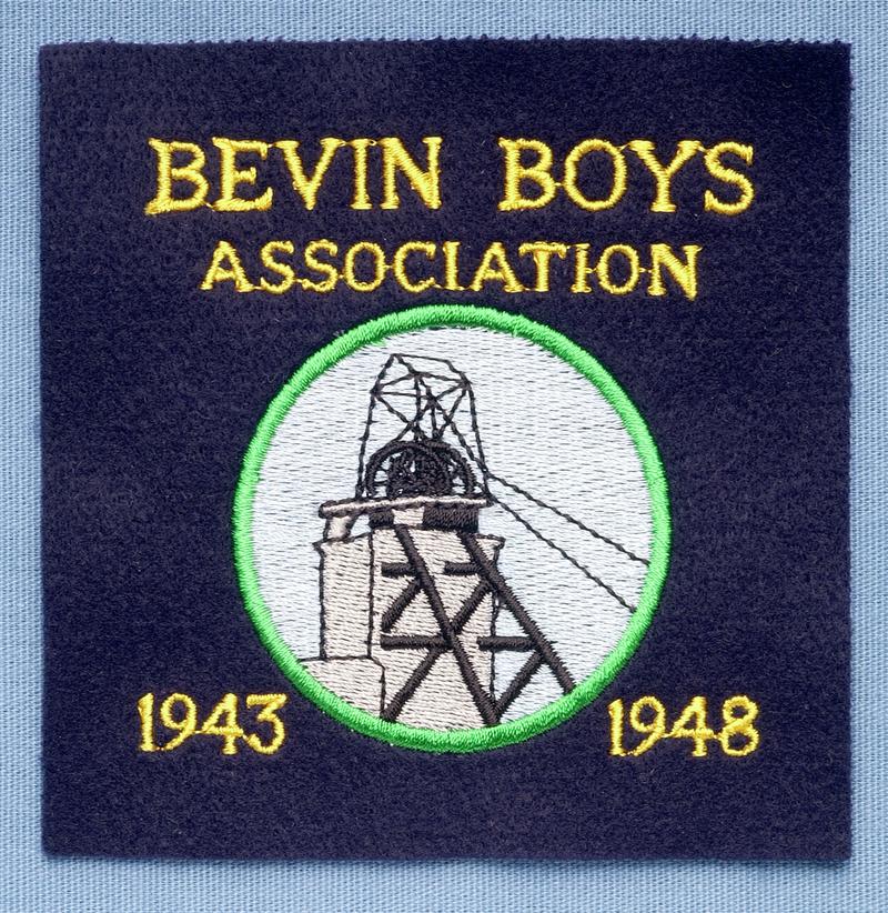 Bevin Boys blazer badge