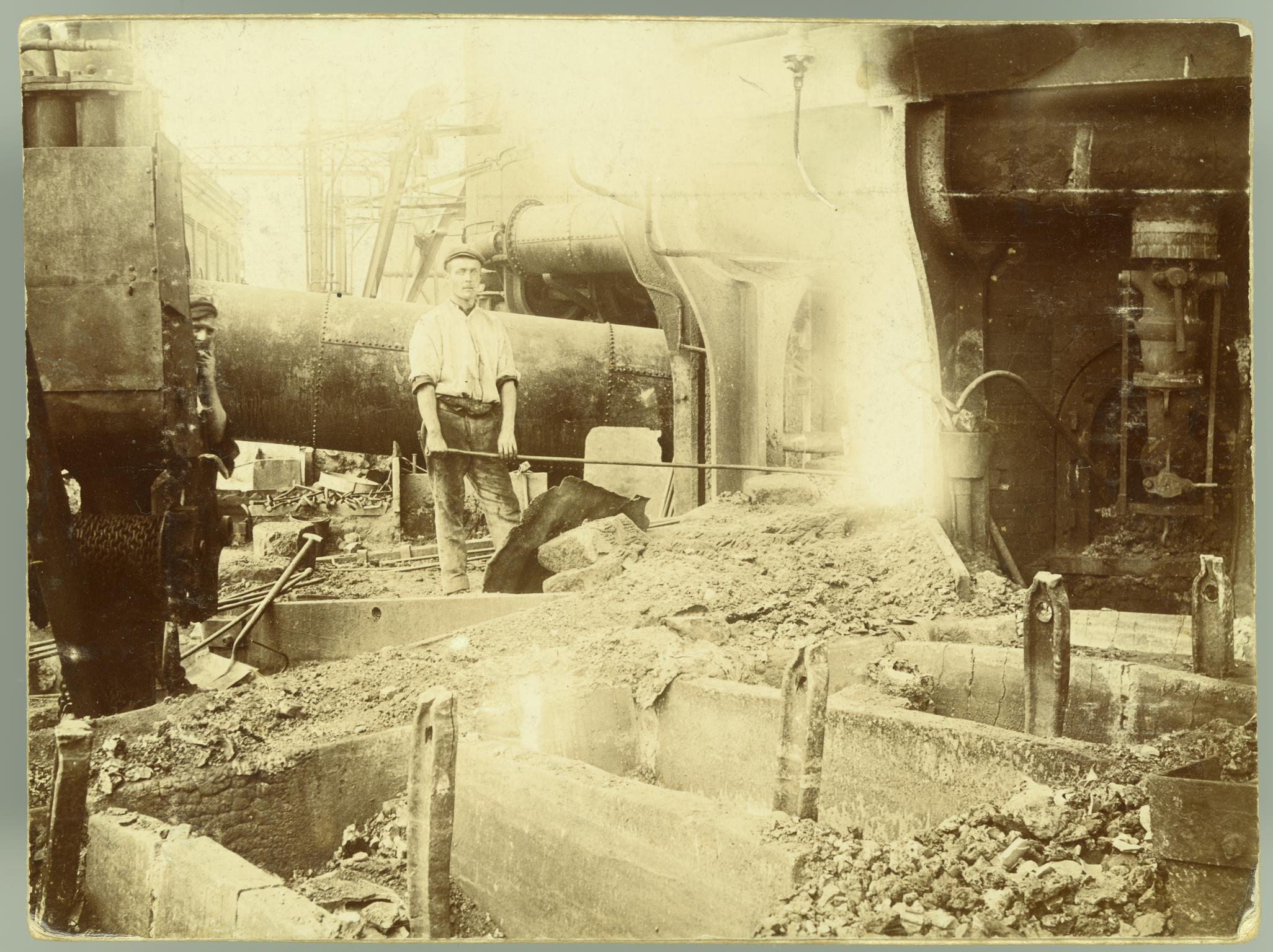 Ebbw Vale steelworks, photograph