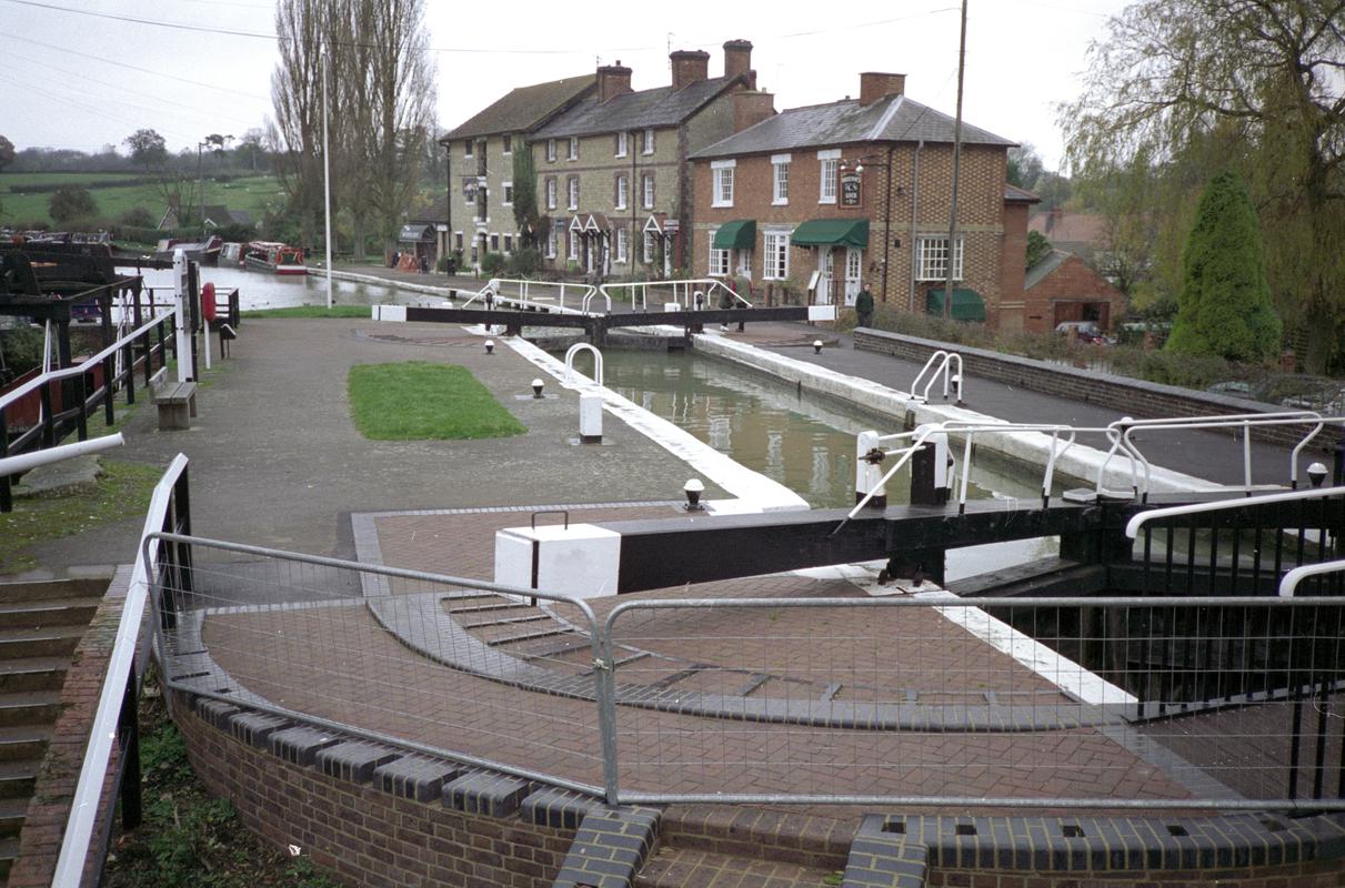 Glamorganshire Canal boat weighing machine, negative
