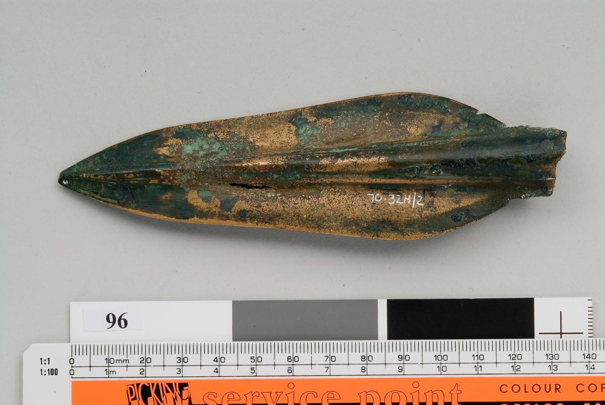 Late Bronze Age bronze socketed spearhead