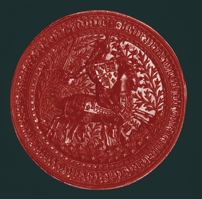 Seal impression: Chancery of Prince Henry