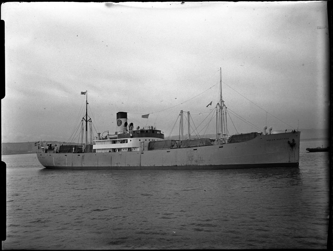 S.S. OSCAR GORTHON, glass negative