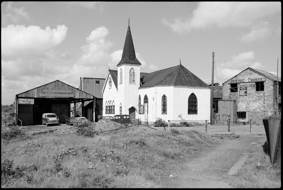 Cardiff Docks, negative
