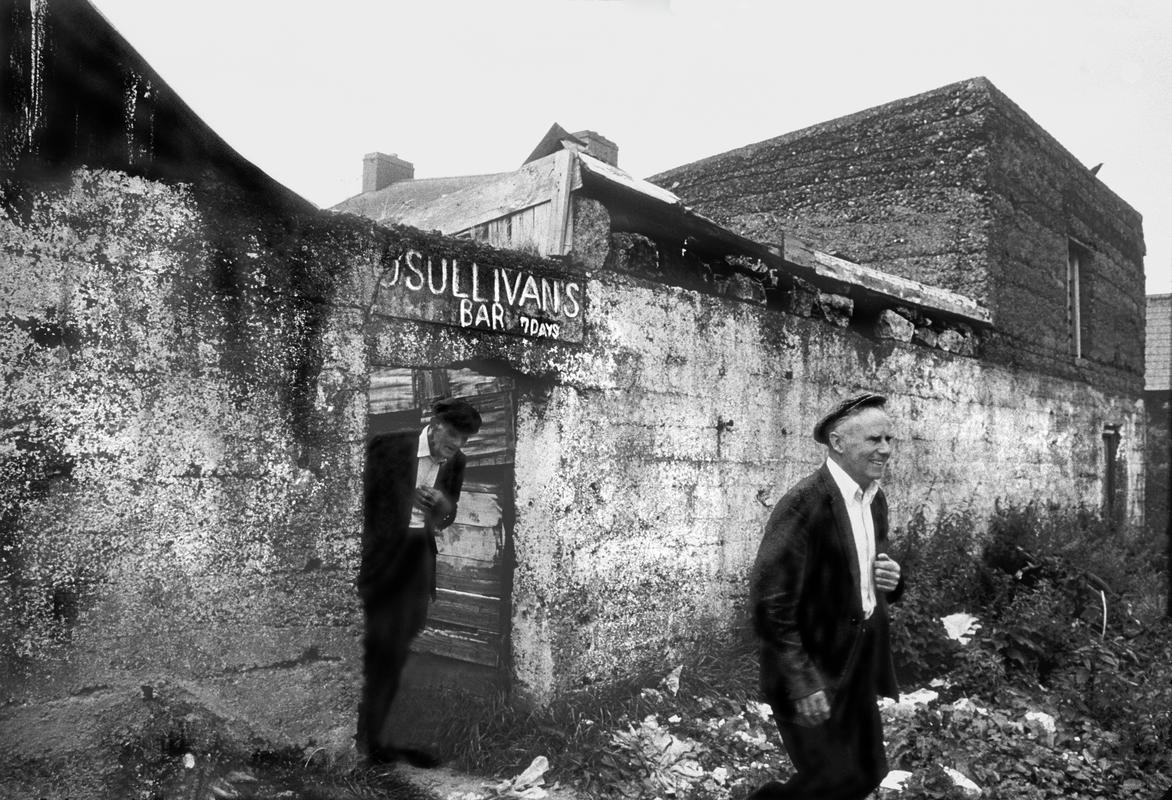 IRELAND. Killarney. Visually the most Irish part of Ireland. Literally a hole in the wall bar in Killorglin. 1984.