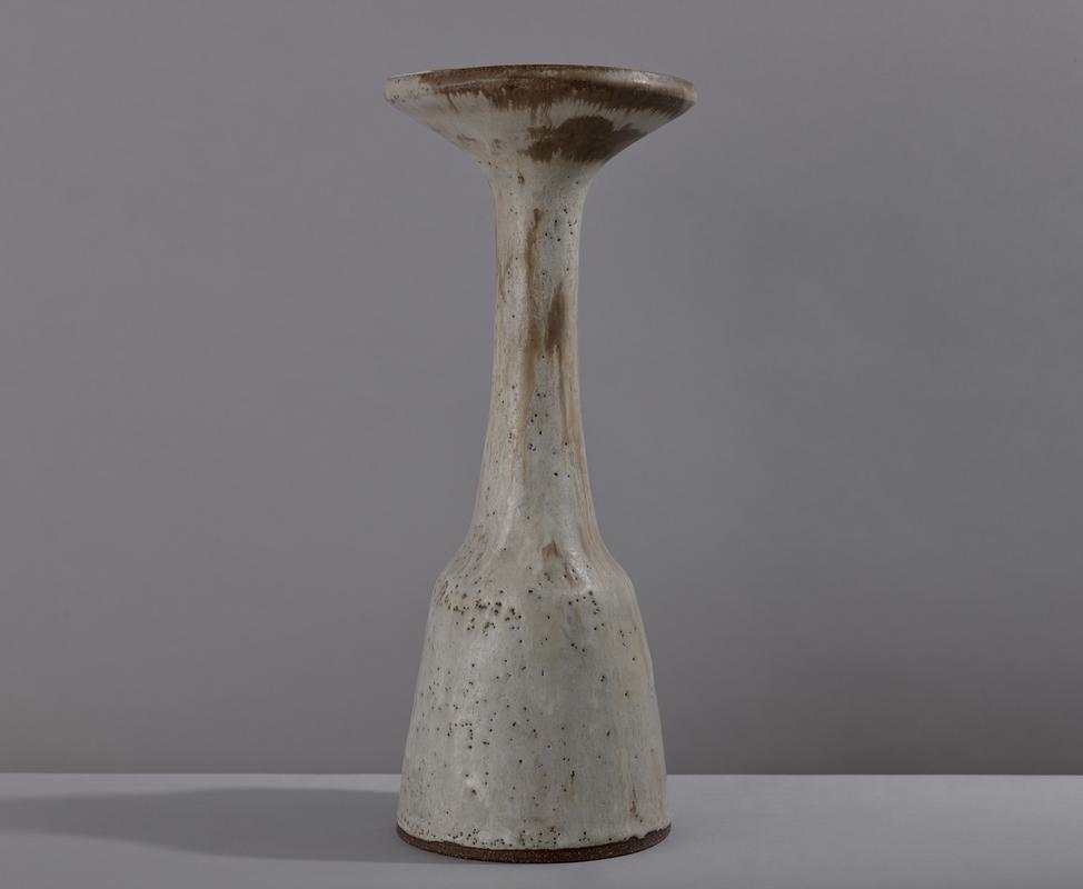 White Glazed Vase