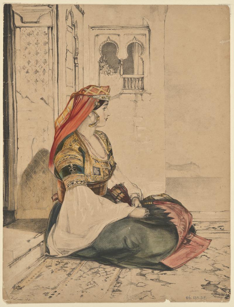 Woman in Moorish Costume