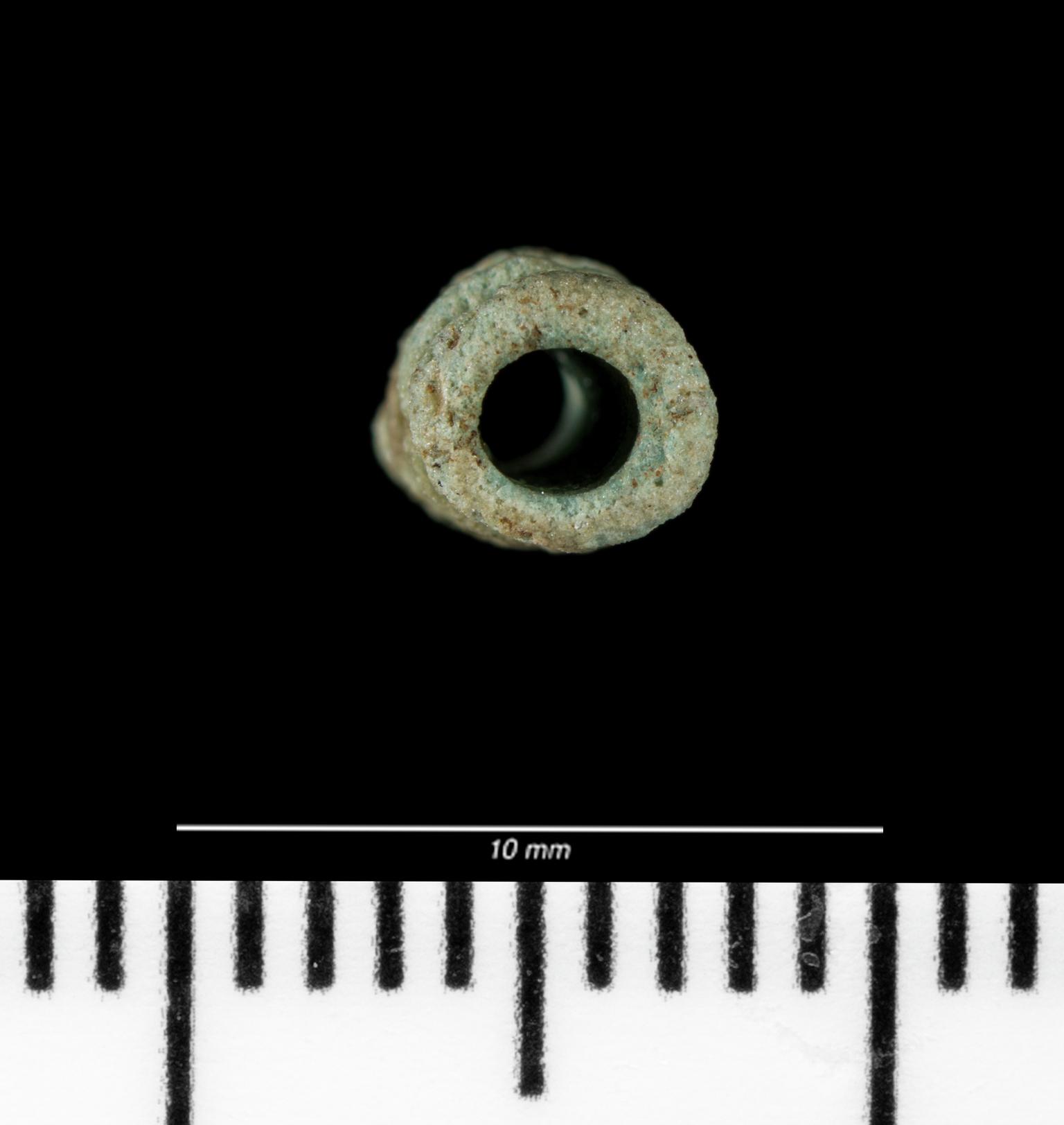 Early Bronze Age faience bead