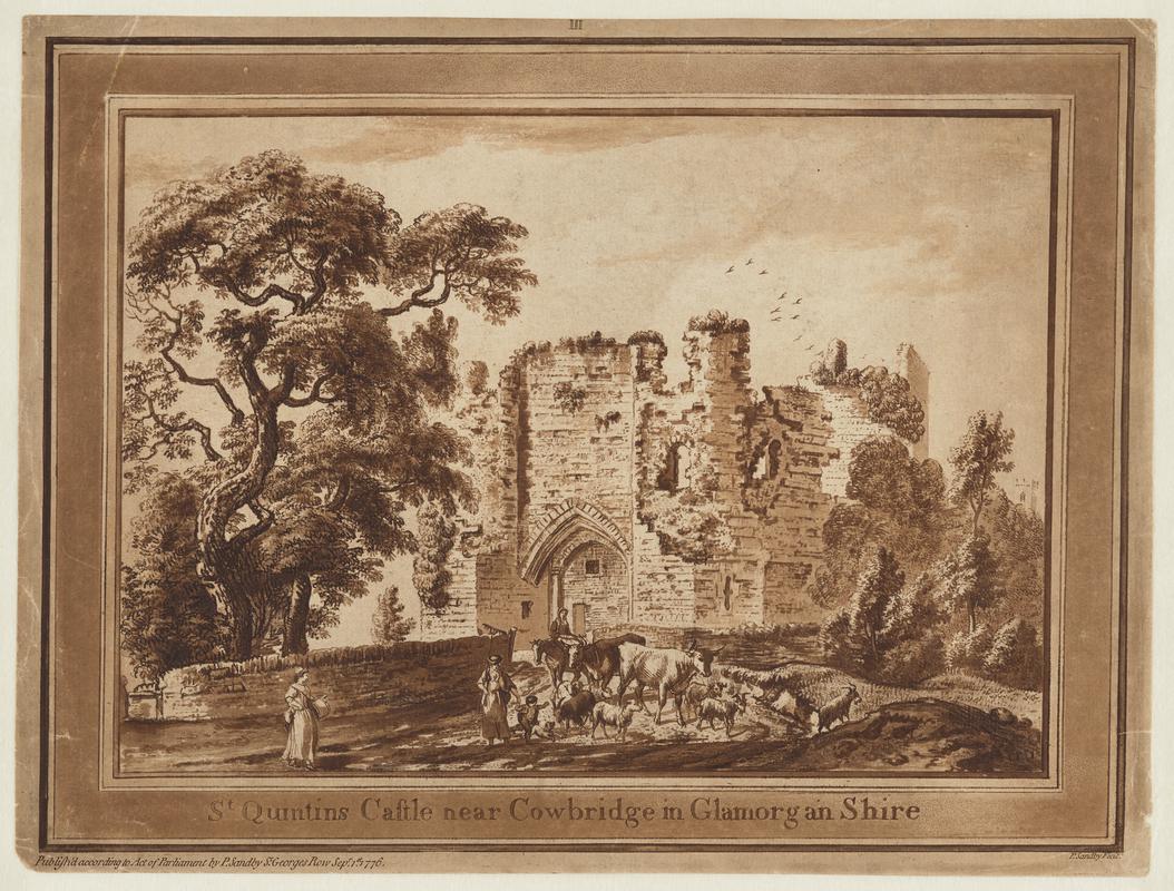 St Quintin's Castle near Cowbridge